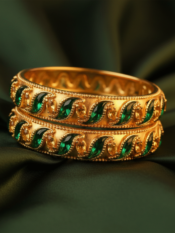 3 (109) Casual Daily Wear Bangles – Lightweight Alloy with Simple Design