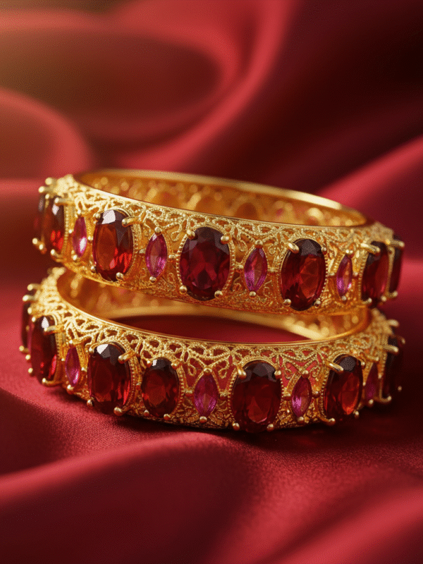 Cynara Vale – The Midnight Crown Bangles