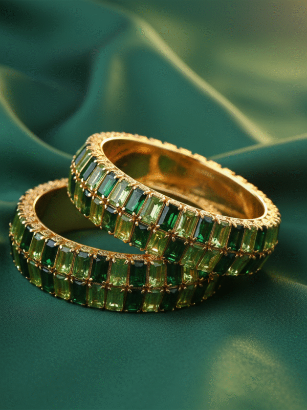 Orlaina Crest – The Velvet Gleam Bangles