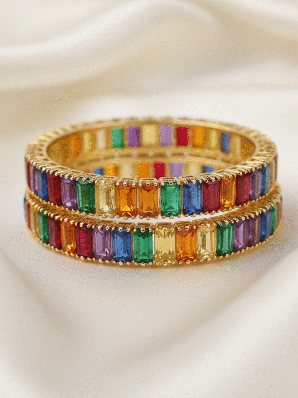 Lyssara Crown – The Luxe Bloom Bangles