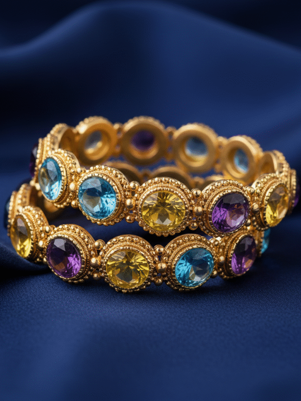 Nuviera Grace – The Starlit Mirage Bangles