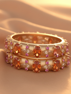 3 (69) Novessa Rayne – The Crystal Radiance Bangles