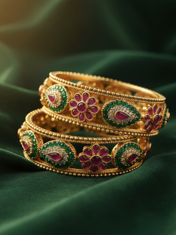 Veloria Crest – The Twilight Embrace Bangles