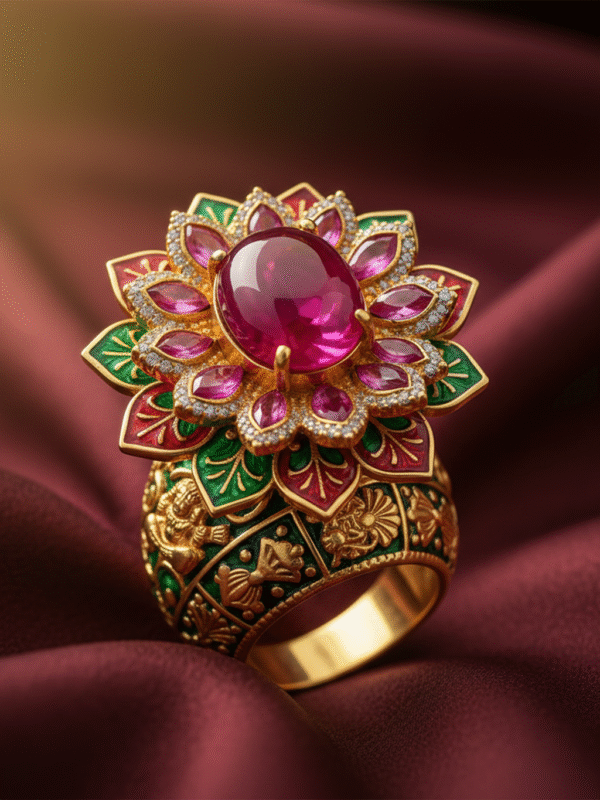 4 (95) Stylish Adjustable Rose Gold Ring