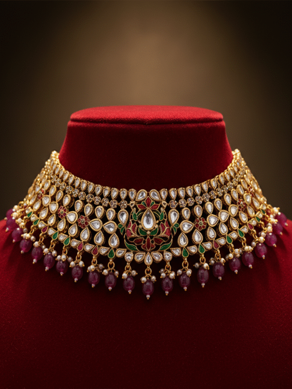 Lunaria D’Amour – The Celestial Embrace Necklace