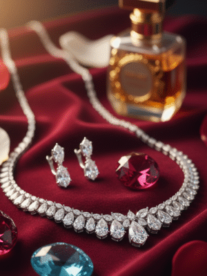 1 (1) Elaritha Rose – The Imperial Radiance Party Wear Jewellery Set