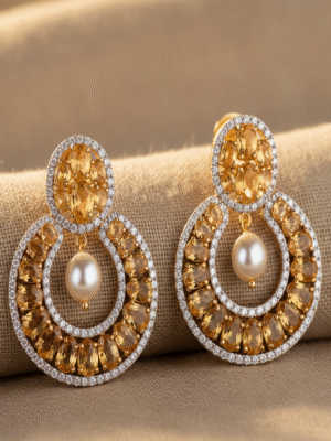 1 (100) Celestara Bloom – The Star Petal Earrings