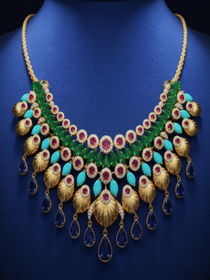 1 (101) Elarine Veil – The Whispered Light Necklace