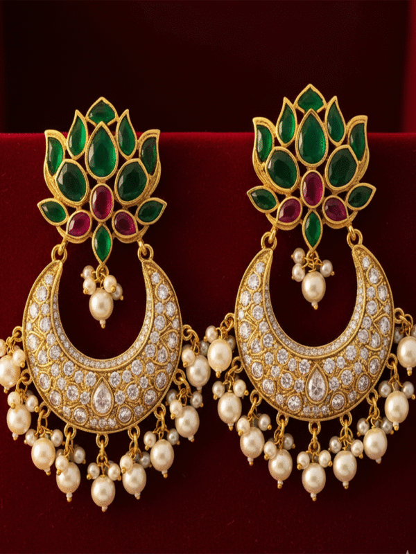 Thalina Frost – The Silver Whisper Earrings