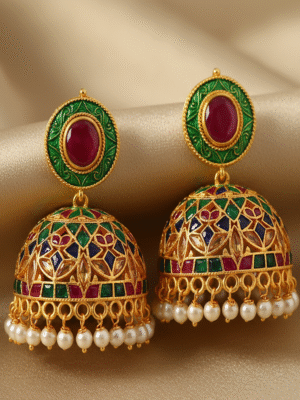 1 (121) Marcellia Bloom – The Whispering Petal Earrings