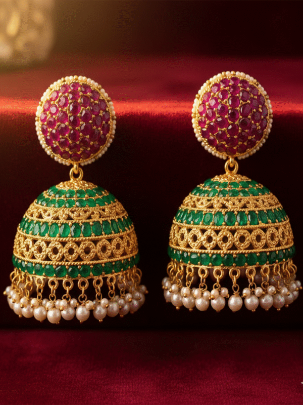 Cyralia Belle – The Golden Flare Earrings