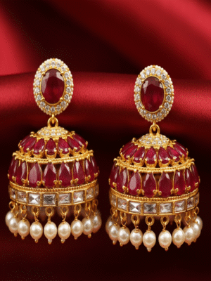 1 (126) Velencia Royale – The Crowned Majesty Earrings