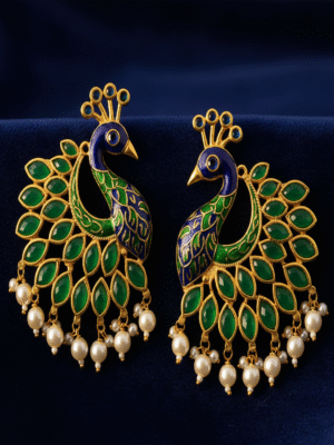 1 (128) Eveloria Charm – The Golden Bloom Earrings