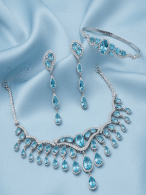 1 (13) Calyra Eclat – The Grand Reverie Party Wear Jewellery Set