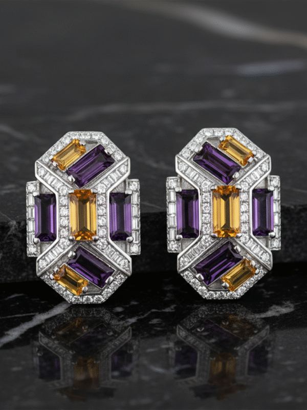 Arienna Flame – The Scarlet Glow Earrings