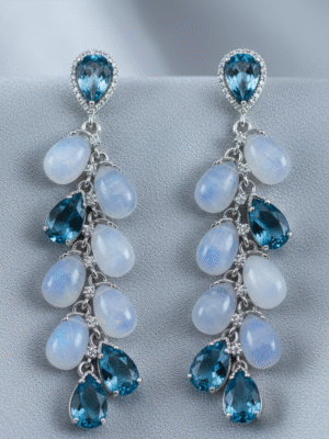 1 (14) Velantra Dusk – The Golden Twilight Earrings
