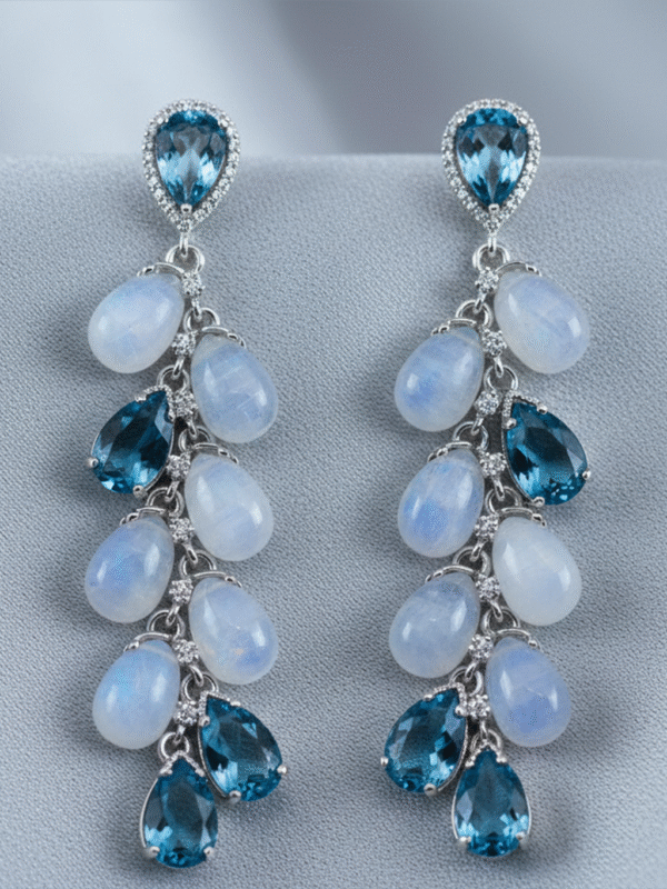 Velantra Dusk – The Golden Twilight Earrings