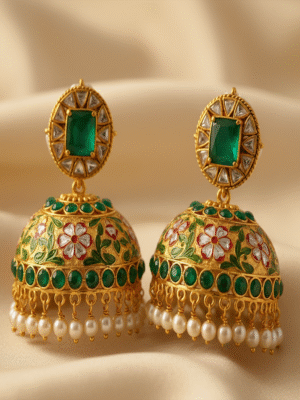1 (143) Alveria Dawn – The Golden Horizon Earrings