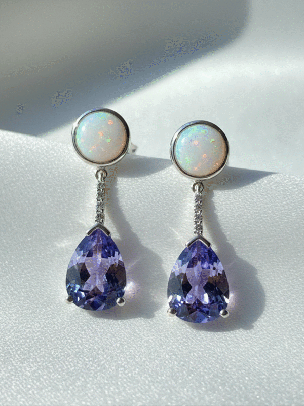 Elariel Mist – The Whisper Veil Earrings