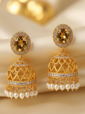 1 (166) Arlena Noir – The Midnight Rose Earrings