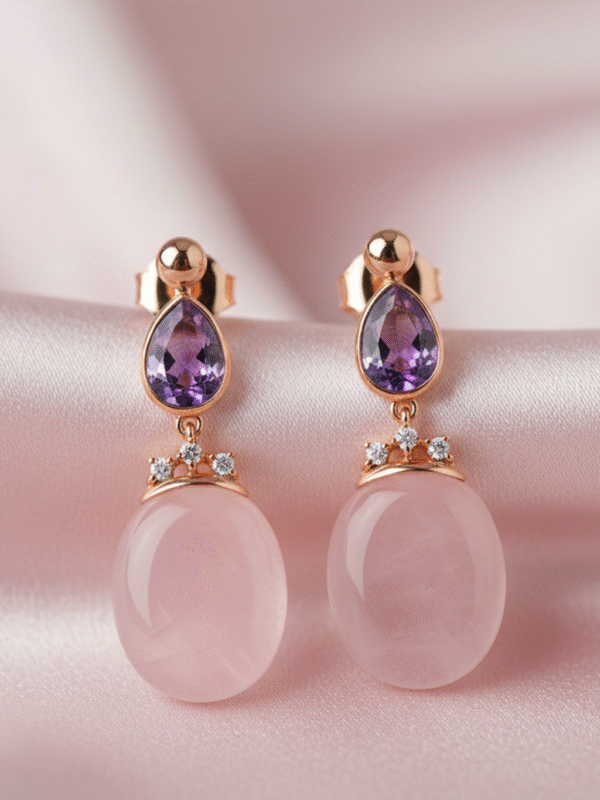 Veloria Drift – The Crystal Cascade Earrings