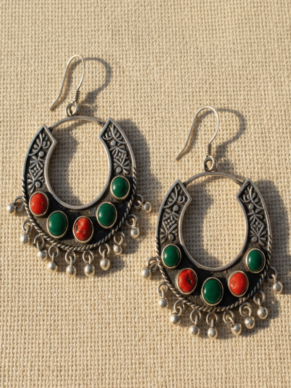 Cynoria Ember – The Royal Flame Earrings