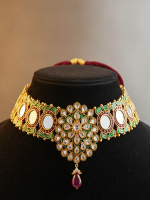 1 (17) Callenya Bloom – The Golden Petal Necklace