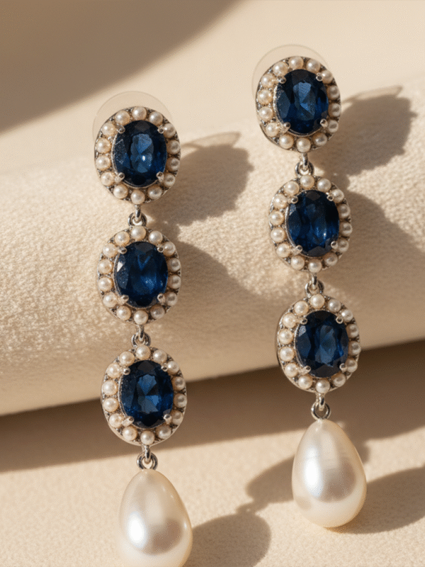 Elarion Pearl – The Royal Whisper Earrings