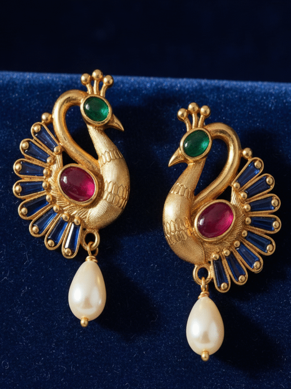 Seraphina Ember – The Fiery Spark Earrings