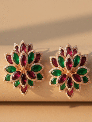 1 (181) Taviana Bloom – The Secret Garden Earrings
