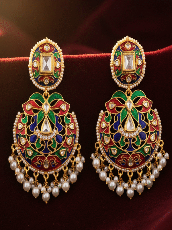 Evaria Glow – The Crystal Mirage Earrings