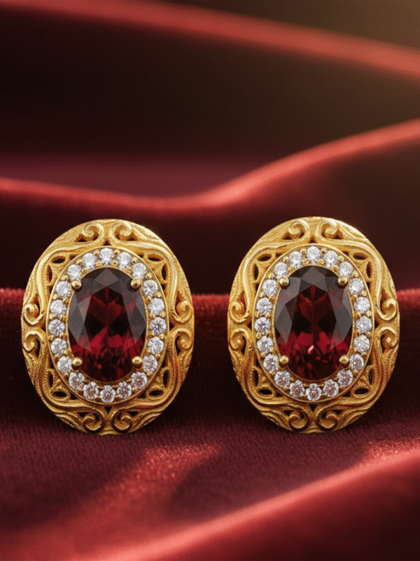 Avelisse Crown – The Golden Mirage Earrings