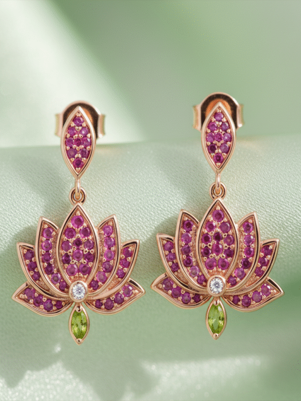 Orlaina Belle – The Velvet Radiance Earrings