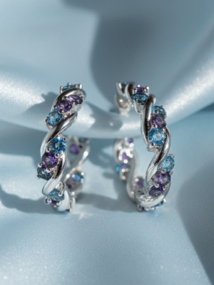 1 (194) Sylviane Mist – The Dreamlight Elegance Earrings