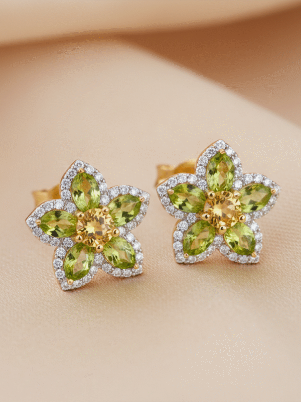 Lumiera Luxe – The Gilded Halo Earrings