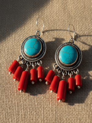 1 (198) Meliora Charm – The Radiant Crown Earrings