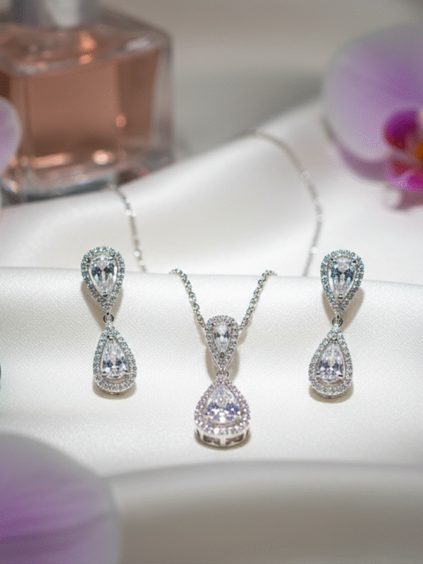 Seraphyne Luxe – The Eternal Gleam Party Wear Jewellery Set