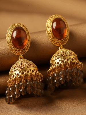 1 (201) Aurielle Dusk – The Velvet Flame Earrings