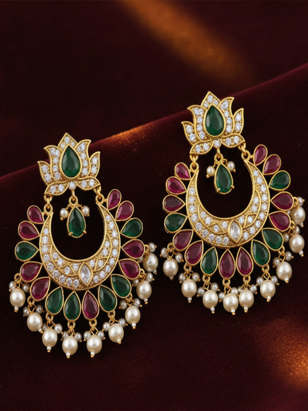 Celvoria Lustre – The Twilight Elegance Earrings