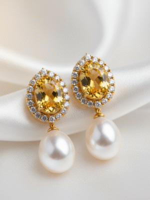 1 (210) Veloria Kiss – The Midnight Bloom Earrings