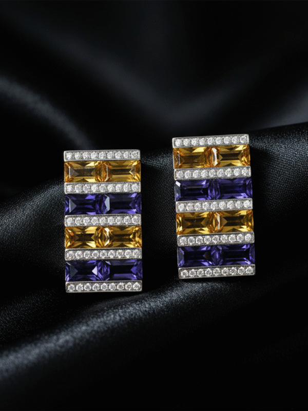 Elysara Crown – The Divine Halo Earrings