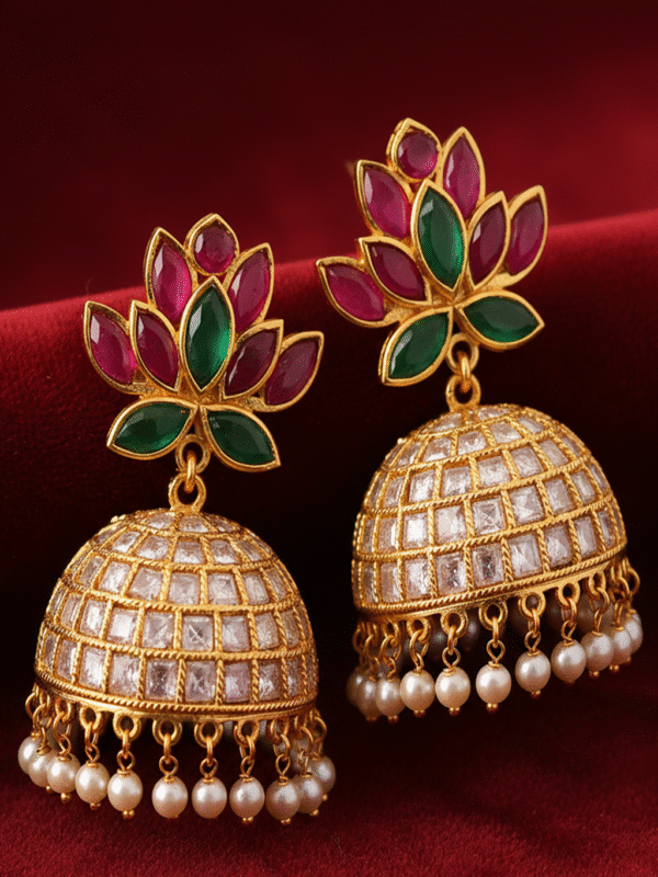 Seraphina Bloom – The Petal of Eternity Earrings