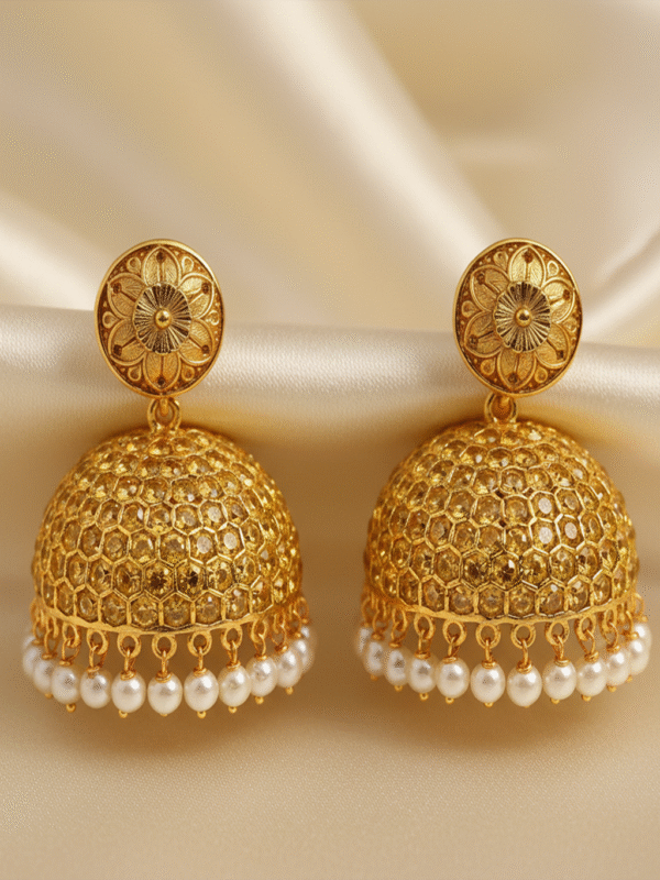 Velantra Glow – The Crowned Horizon Earrings