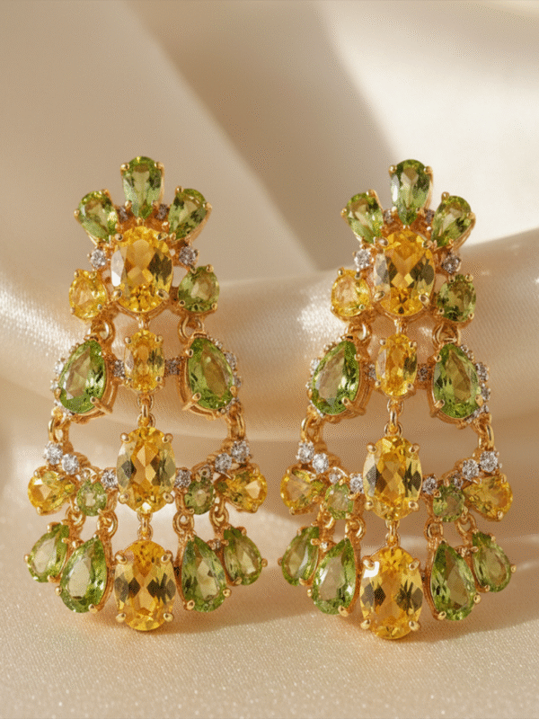 1 (222) Office Wear Earrings – Minimalist Silver Plated Studs