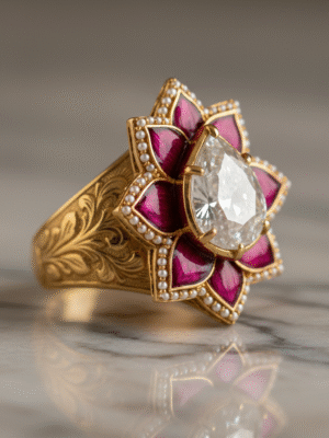 1 (26) Ethereal Pulse Ring – Magical Radiance
