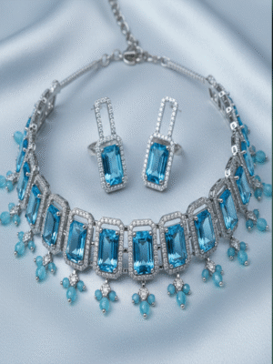 1 (27) Lumara Belle – The Starlit Affair Party Wear Jewellery Set
