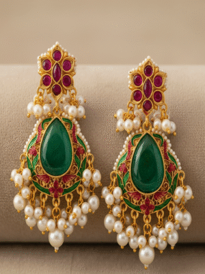 1 (28) Seraphina Ember – The Fiery Glow Earrings