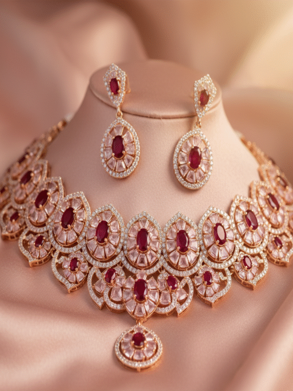 Serenith Grace – The Celestial Gala Party Wear Jewellery Set