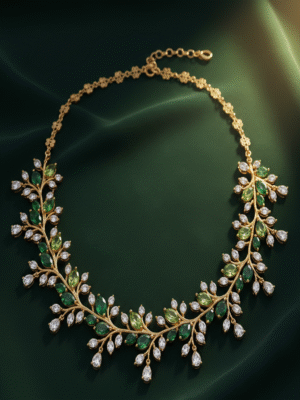 1 (3) Valenora Crest – The Glorious Elegance Party Wear Jewellery Set
