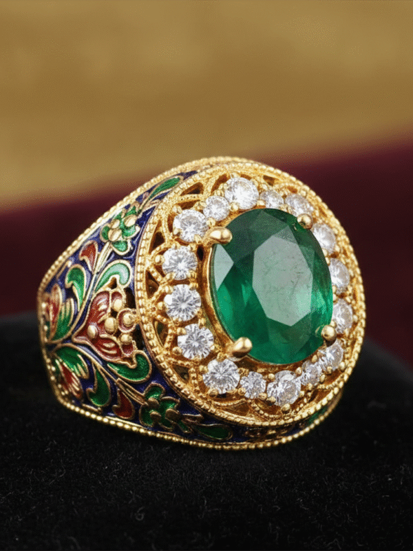 Seraphine Vale – The Celestial Bloom of Harmony Ring